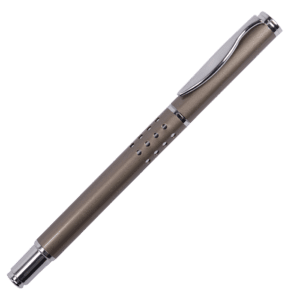 Wavy Clip Brass Rollerball Pen
