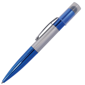 Twist Action Ballpoint Pen with Stylus and LED Lights
